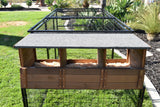 Spring Fling Mobile Coop with 3 Hole Nesting Box